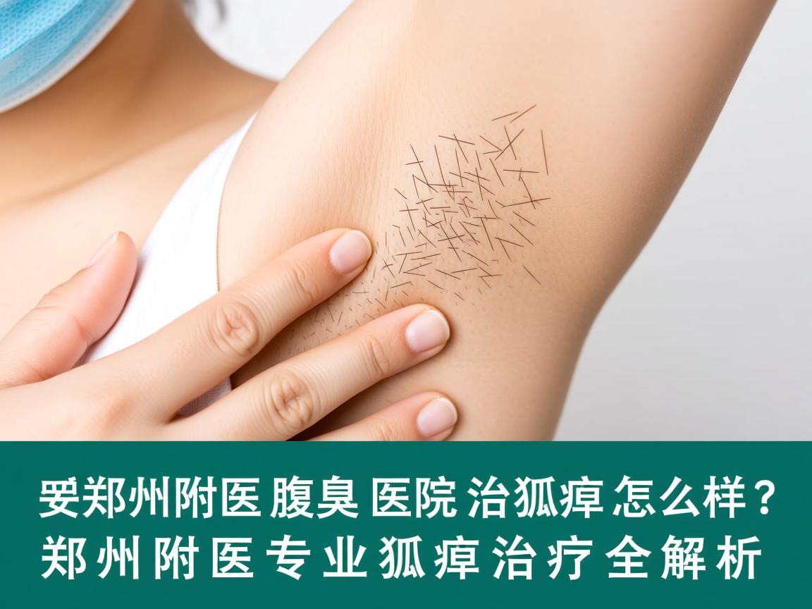 郑州附医腋臭医院治狐臭怎么样？郑州附医专业狐臭治疗全解析