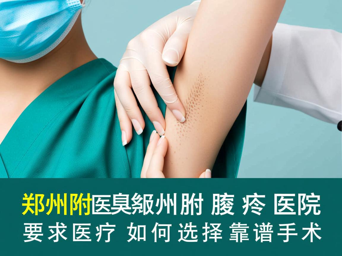 郑州附医腋臭医院解析，郑州附医腋臭医院如何选择靠谱手术