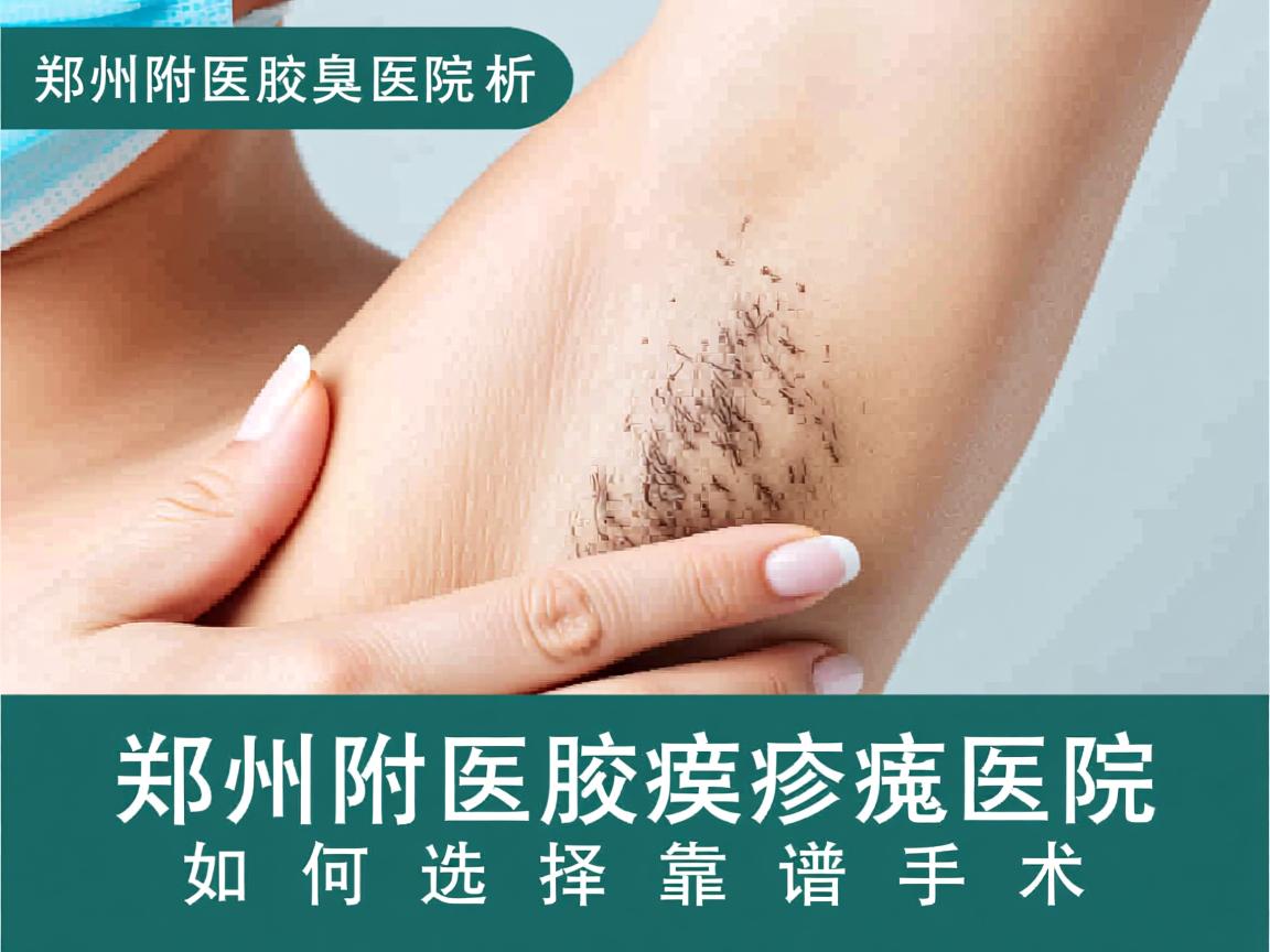 郑州附医腋臭医院解析，郑州附医腋臭医院如何选择靠谱手术