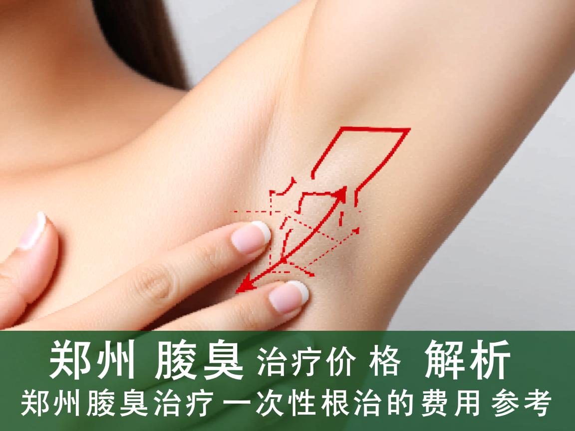 郑州腋臭治疗价格解析，郑州腋臭治疗一次性根治的费用参考