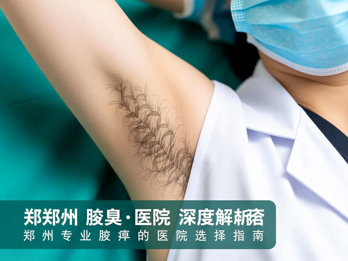 郑州腋臭医院深度解析，郑州专业治腋臭的医院选择指南