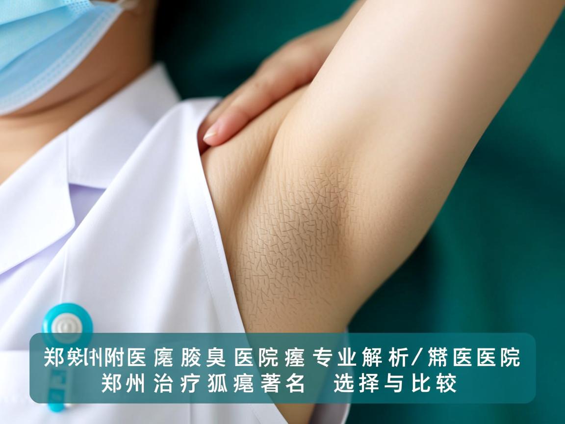 郑州附医腋臭医院专业解析，郑州治疗狐臭著名医院的选择与比较