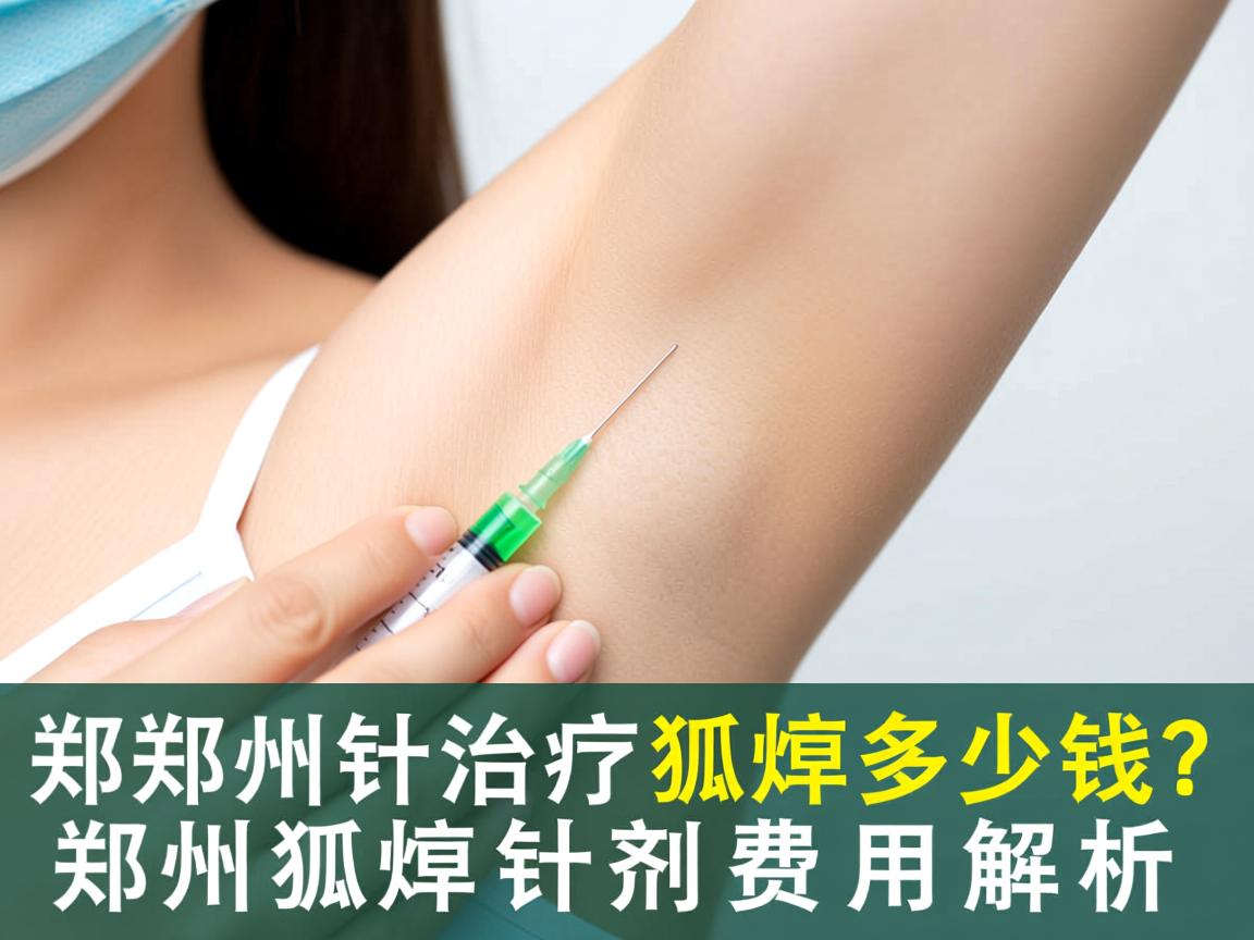 郑州针剂治疗狐臭多少钱？郑州狐臭针剂费用解析