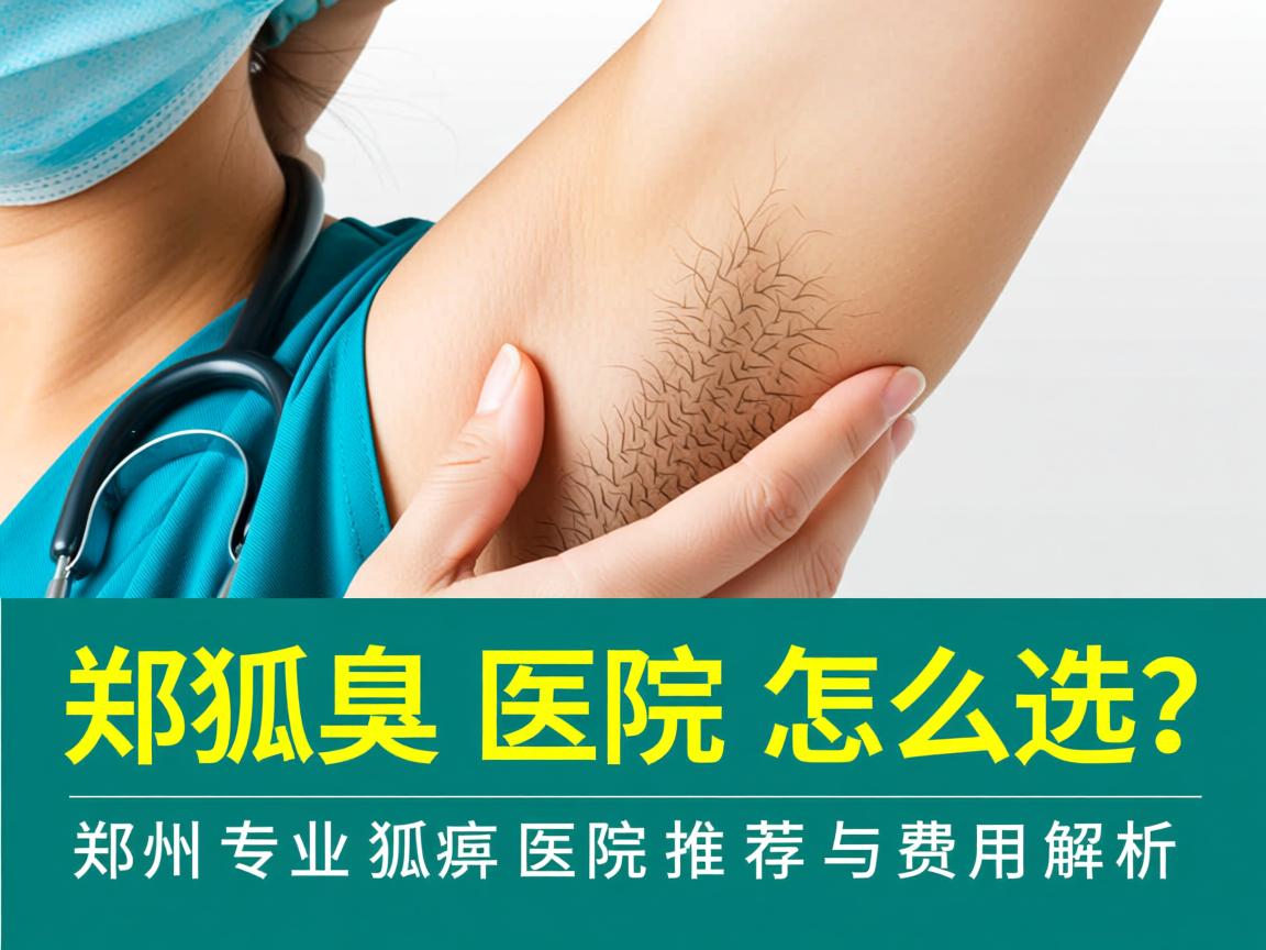 郑州狐臭医院怎么选？郑州专业狐臭医院推荐与费用解析