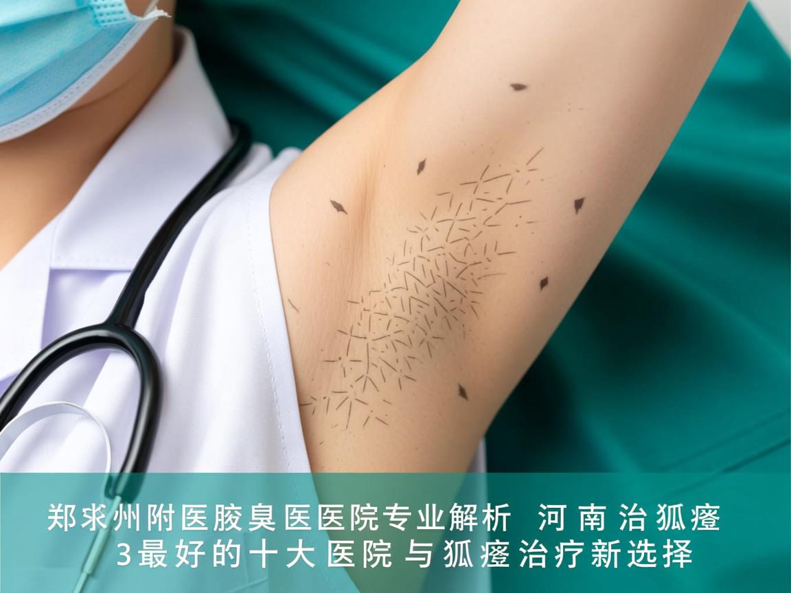郑州附医腋臭医院专业解析，河南治狐臭最好的十大医院与狐臭治疗新选择