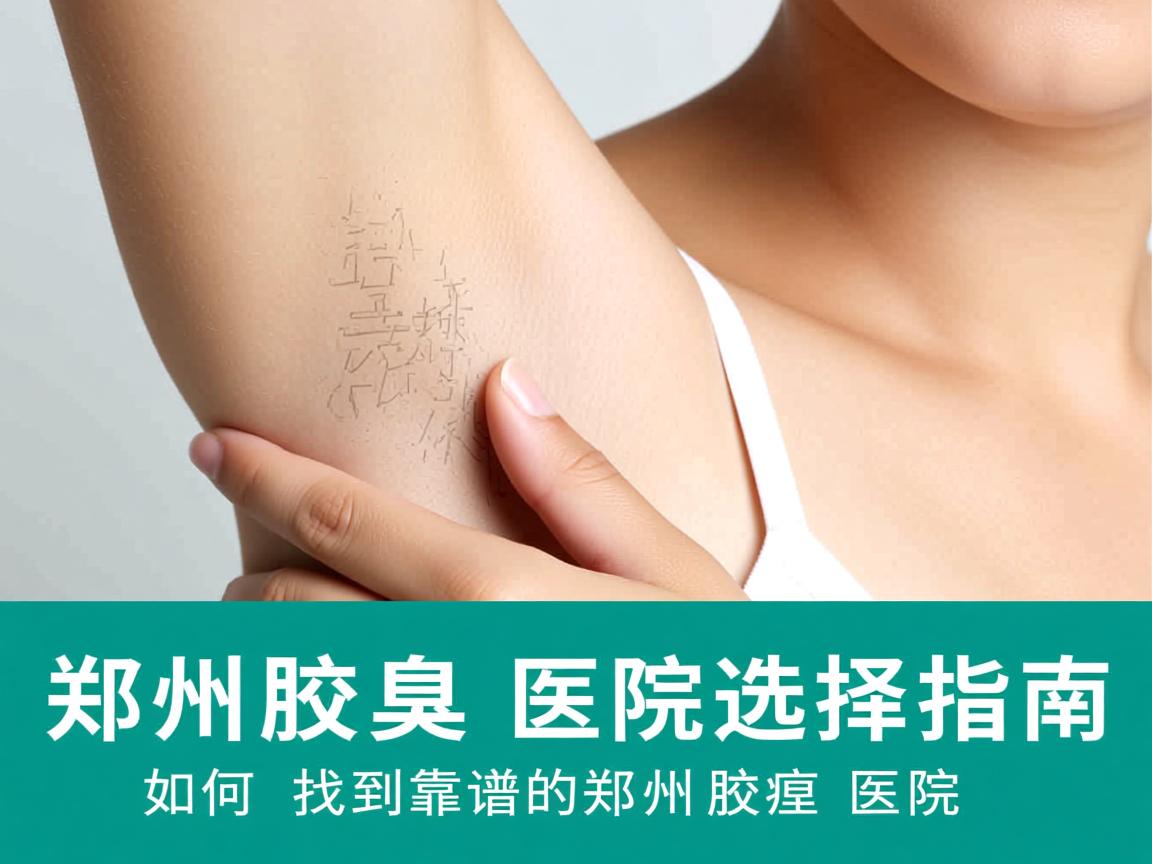 郑州腋臭医院选择指南，如何找到靠谱的郑州腋臭医院