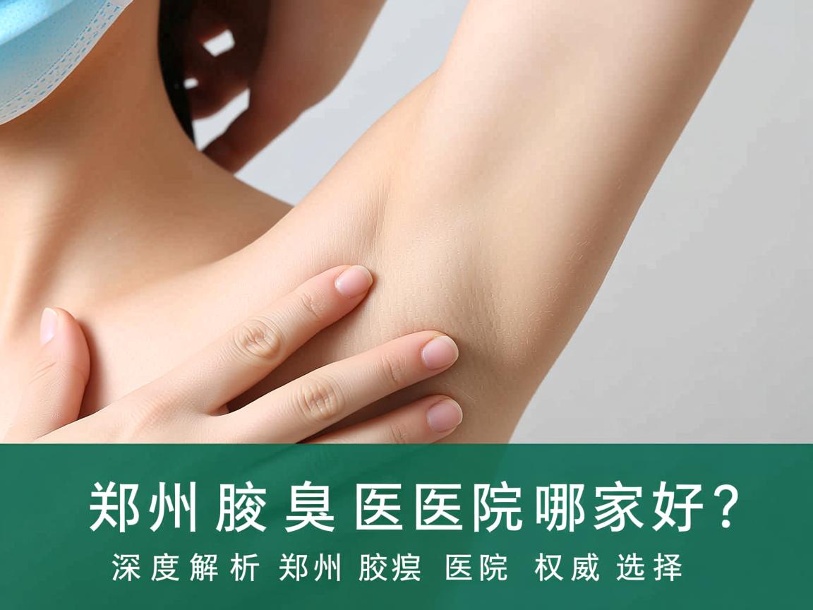 郑州腋臭医院哪家好？深度解析郑州腋臭医院的权威选择