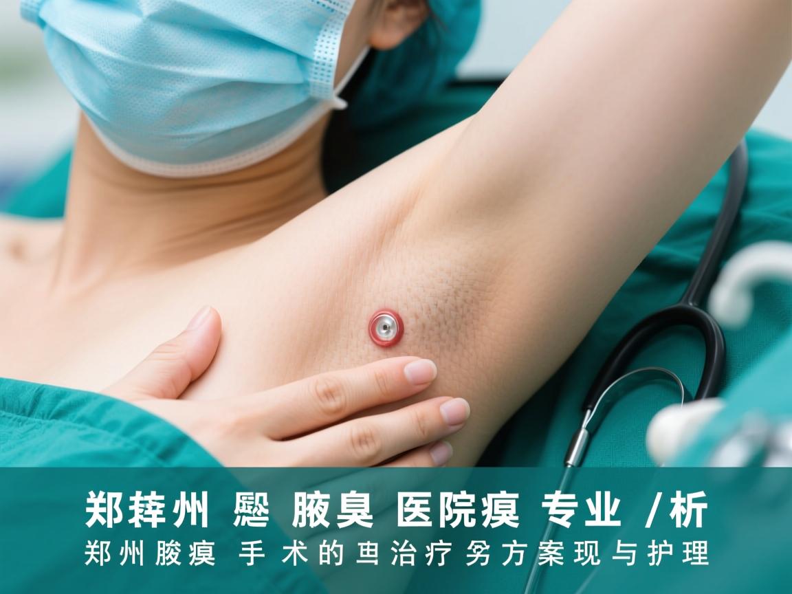 郑州腋臭医院专业解析，郑州腋臭手术的现代治疗方案与护理