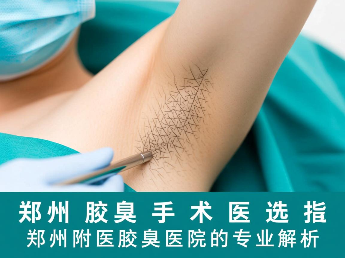 郑州腋臭手术医院选择指南，郑州附医腋臭医院的专业解析