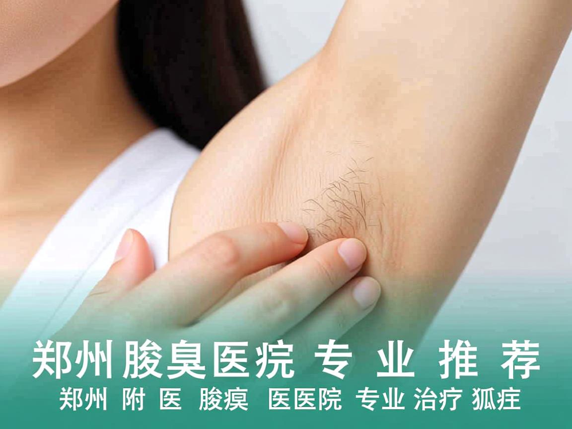 郑州腋臭医院专业推荐，郑州附医腋臭医院专业治疗狐臭