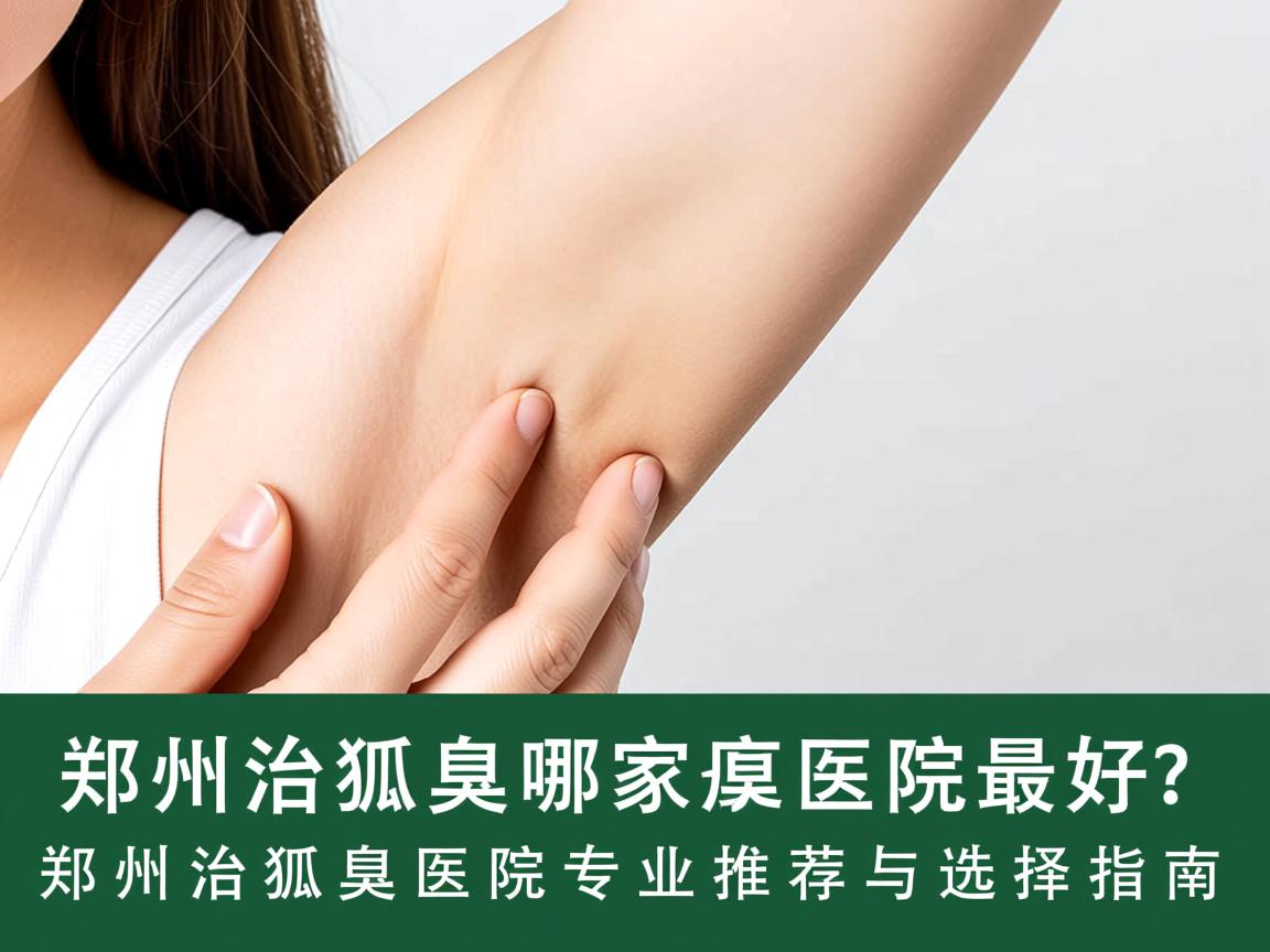 郑州治狐臭哪家医院最好？郑州治狐臭医院专业推荐与选择指南