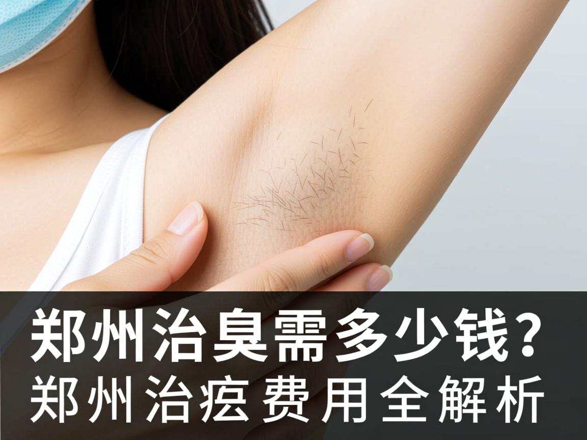 郑州治腋臭需要多少钱？郑州治腋臭费用全解析