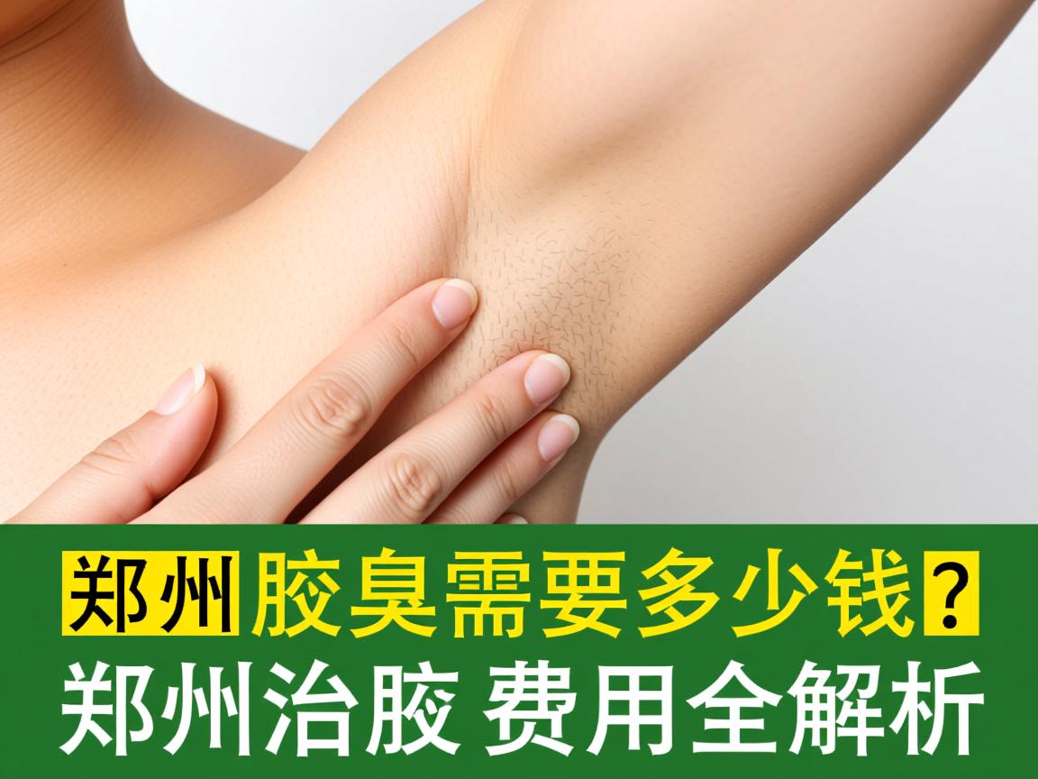 郑州治腋臭需要多少钱？郑州治腋臭费用全解析