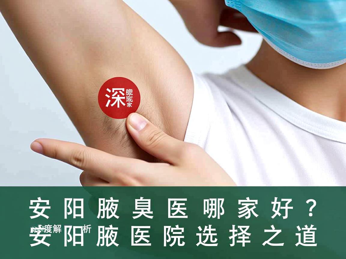 安阳腋臭医院哪家好？深度解析安阳腋臭医院选择之道