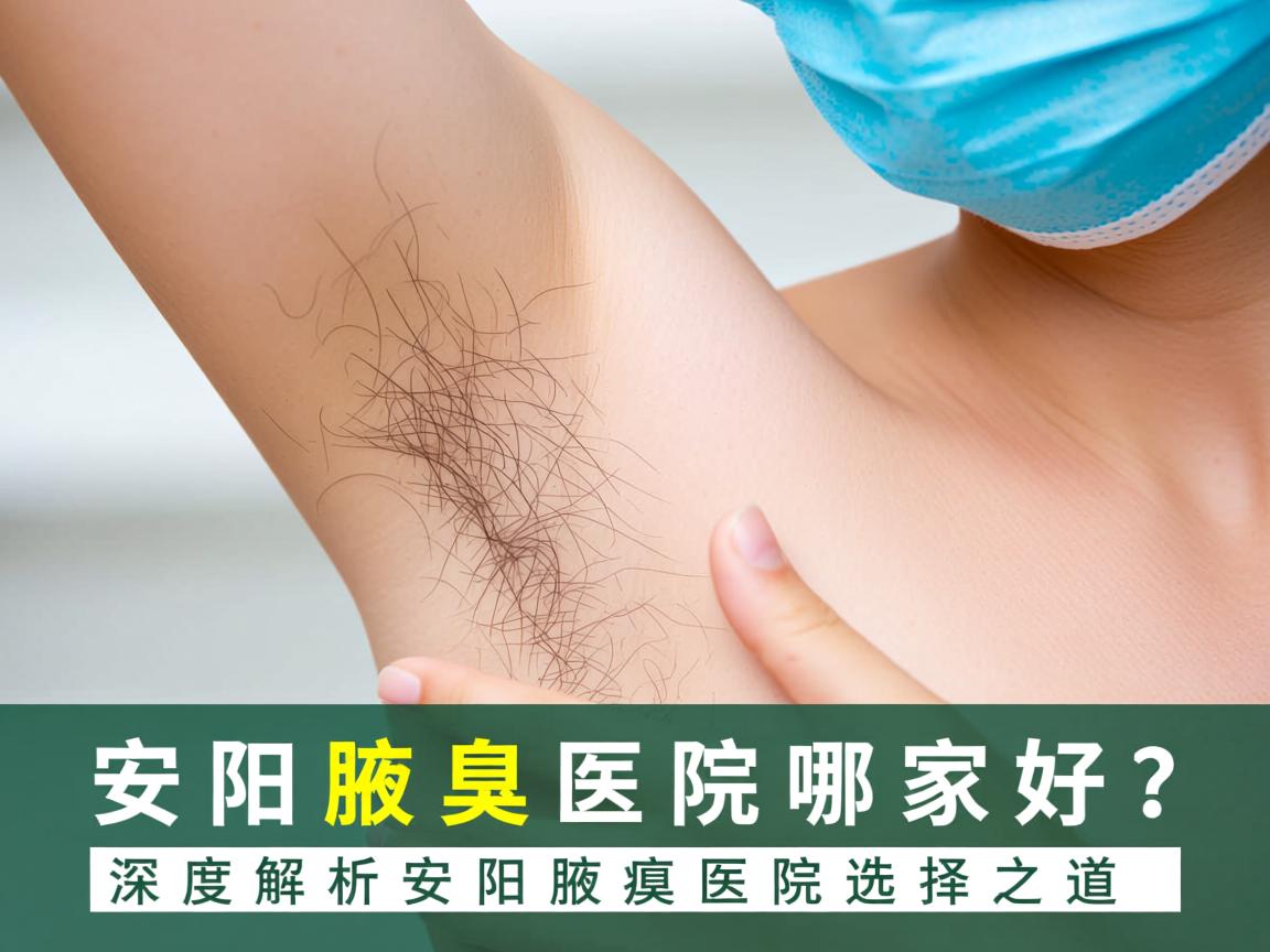 安阳腋臭医院哪家好？深度解析安阳腋臭医院选择之道