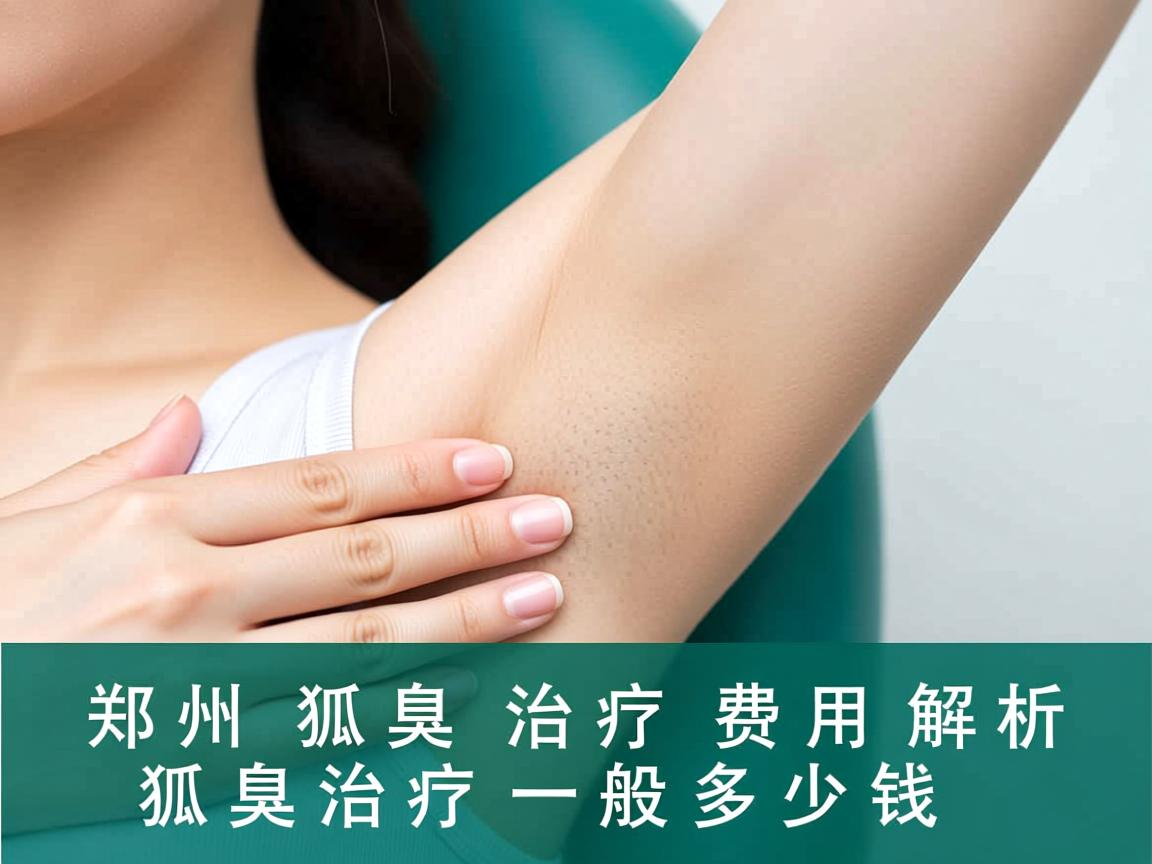 郑州狐臭治疗费用解析，狐臭治疗一般多少钱