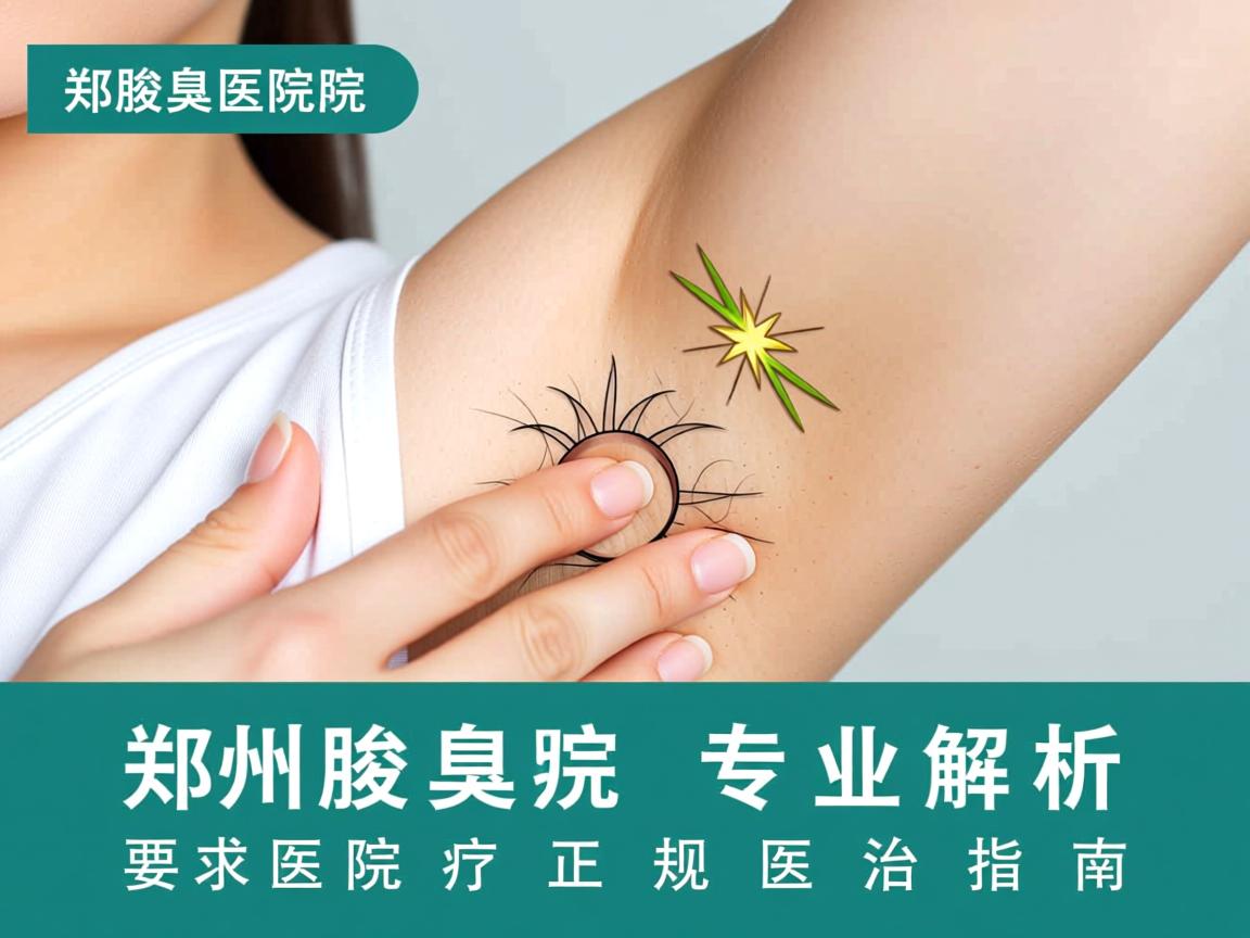 郑州腋臭医院专业解析，郑州腋臭医院正规医治指南