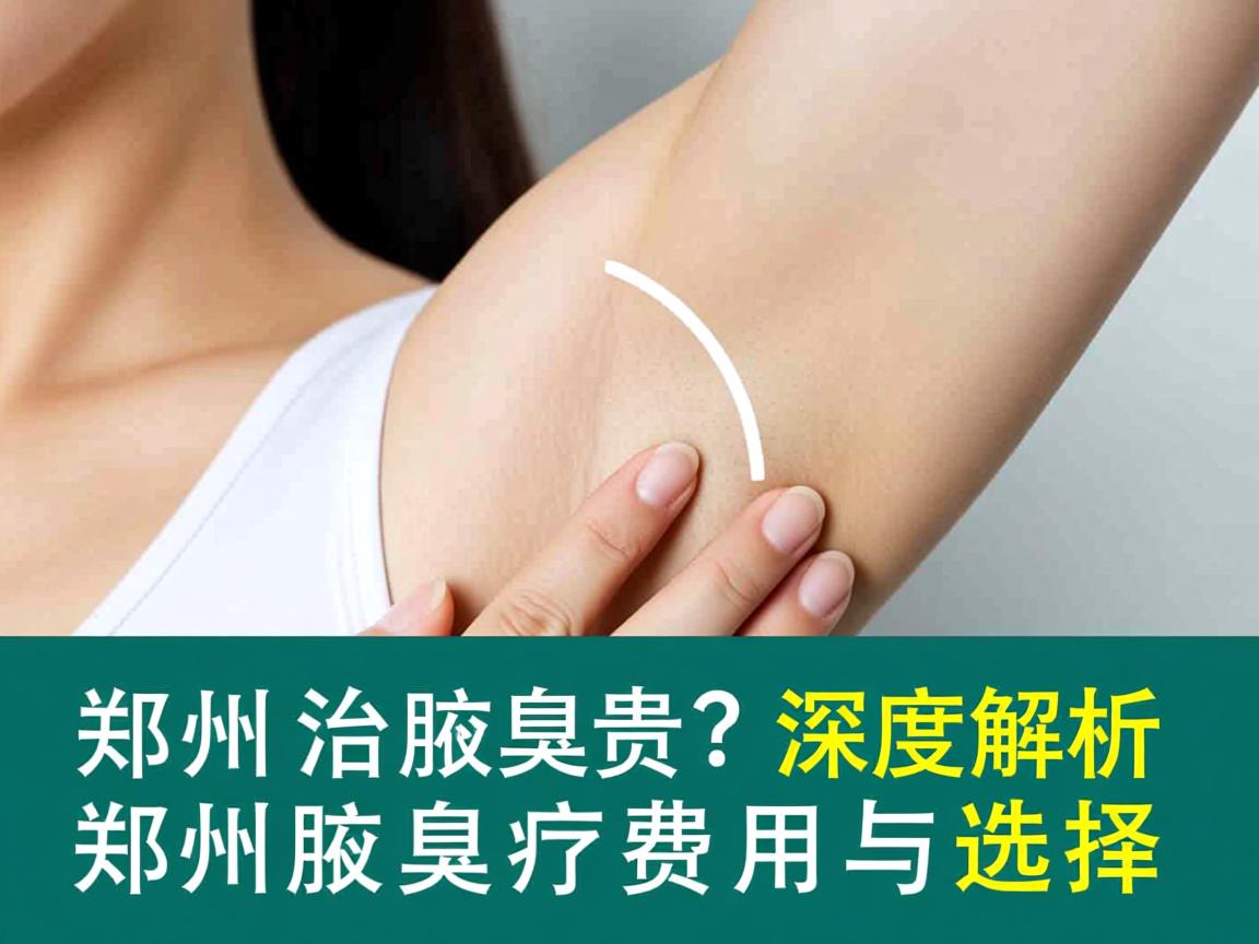 郑州治疗腋臭贵吗？深度解析郑州腋臭治疗费用与选择
