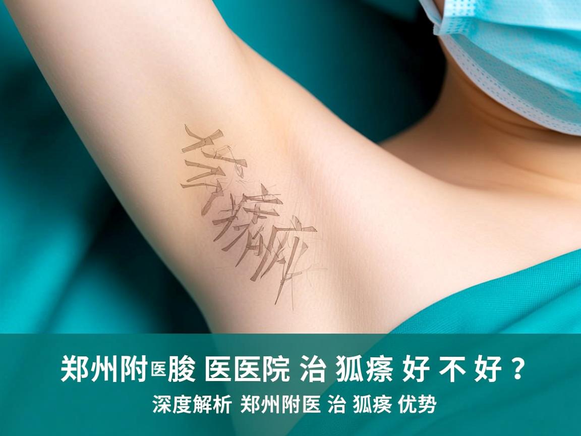 郑州附医腋臭医院治狐臭好不好？深度解析郑州附医治狐臭优势