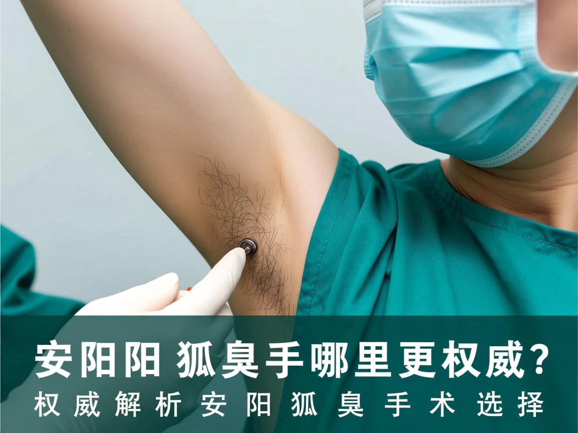 安阳狐臭手术哪里更权威？权威解析安阳狐臭手术选择