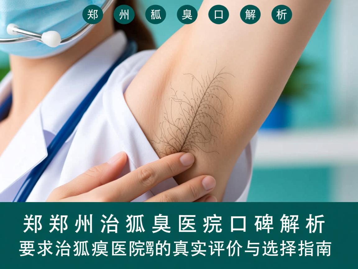 郑州治狐臭医院口碑解析，郑州治狐臭医院的真实评价与选择指南