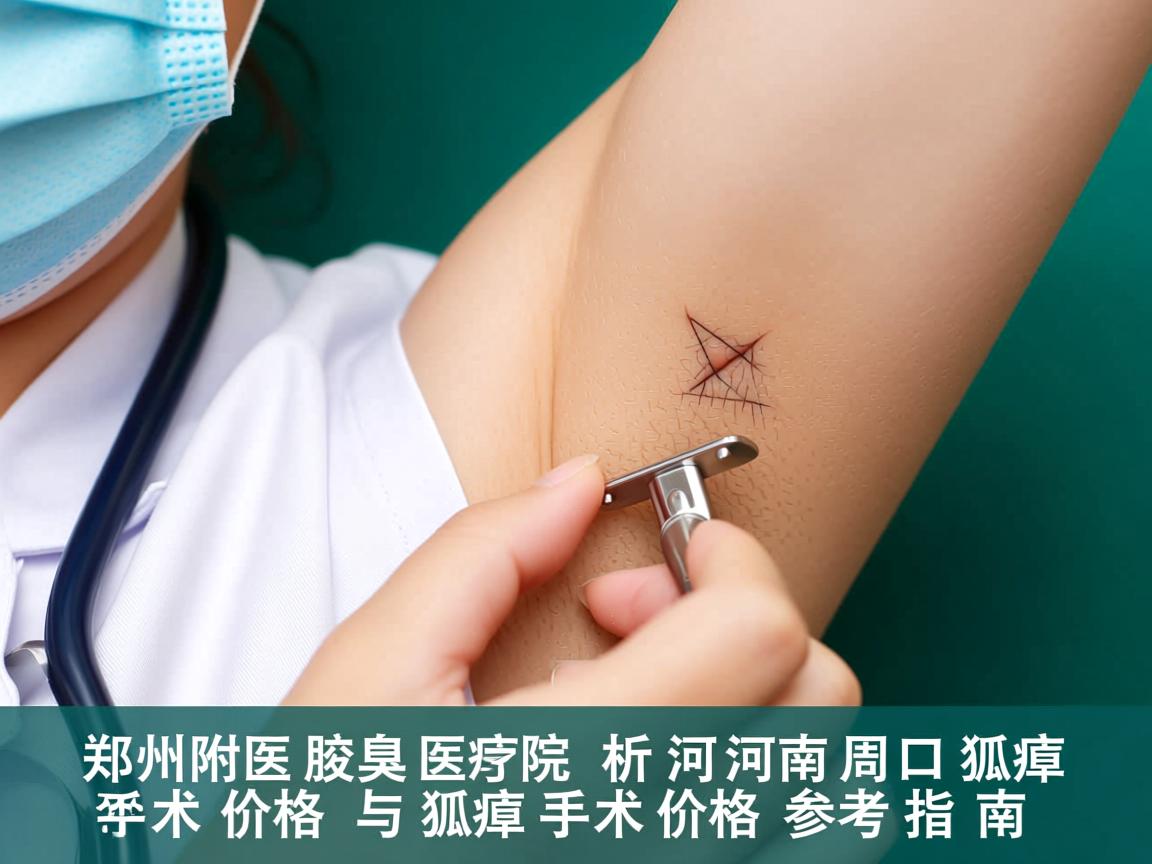 郑州附医腋臭医院解析，河南周口狐臭手术价格与狐臭手术价格参考指南
