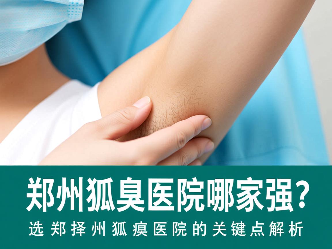郑州狐臭医院哪家强？选择郑州狐臭医院的关键点解析