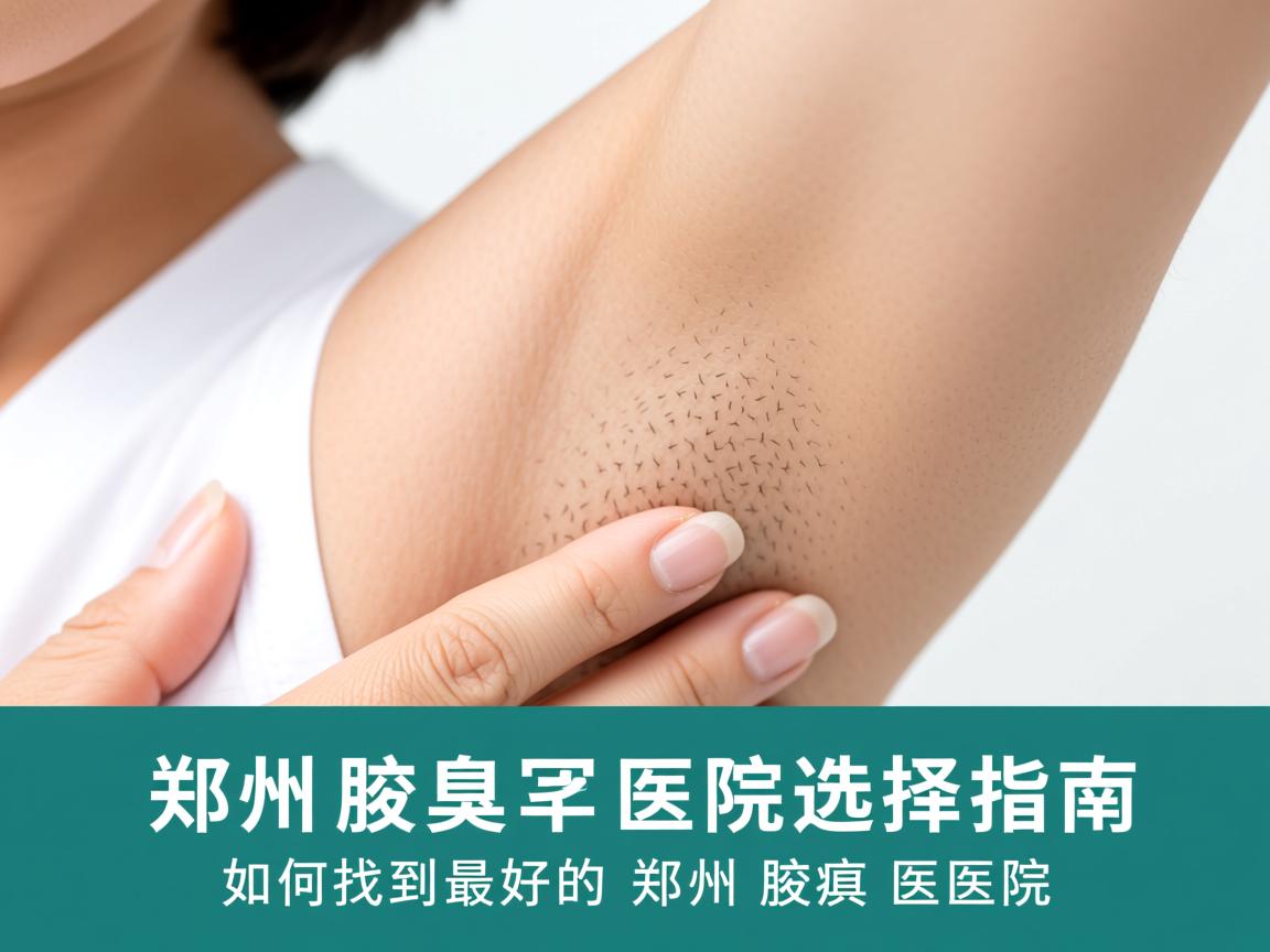 郑州腋臭医院选择指南，如何找到最好的郑州腋臭医院