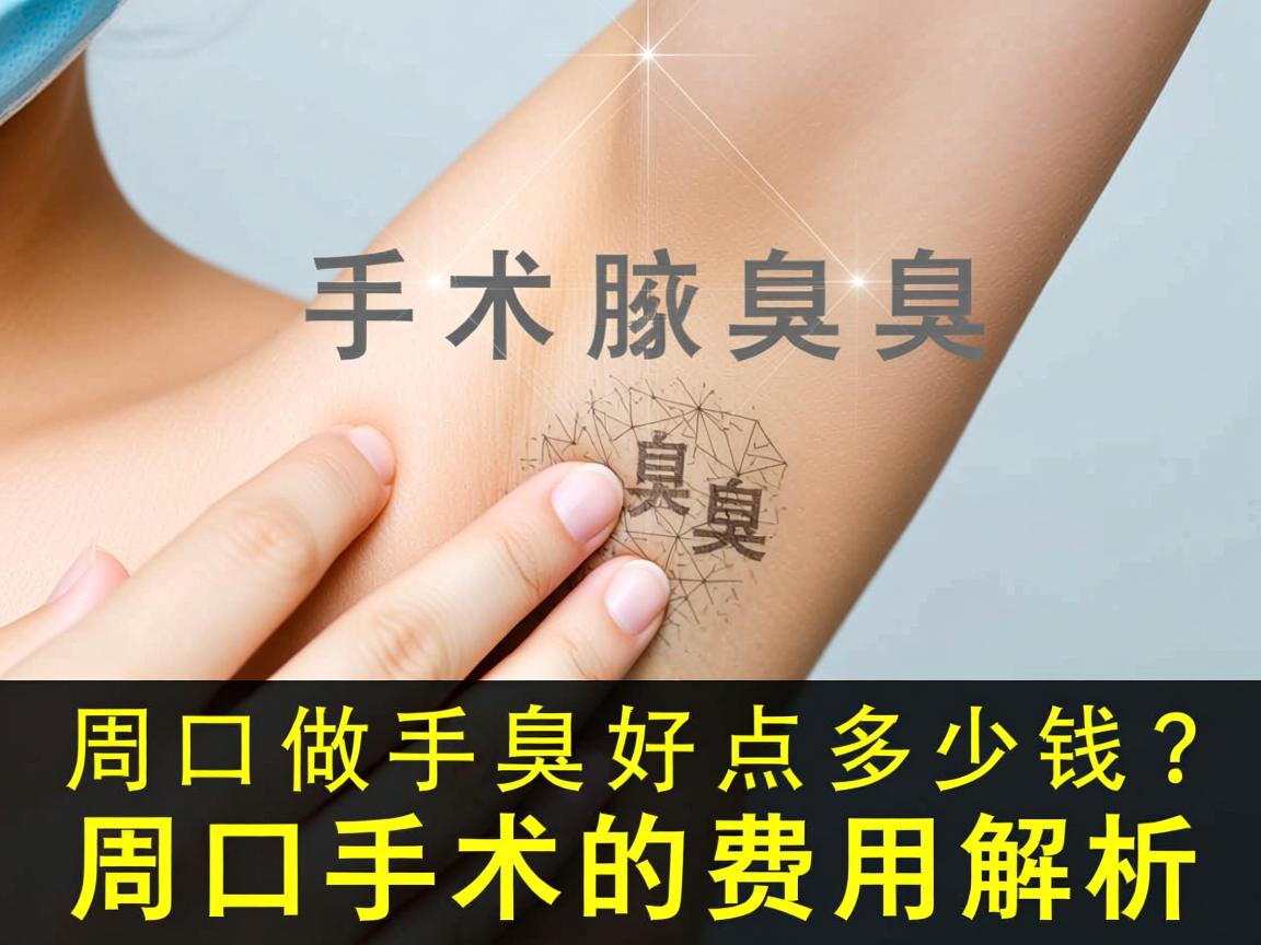 周口做腋臭手术好点多少钱？周口腋臭手术的费用解析