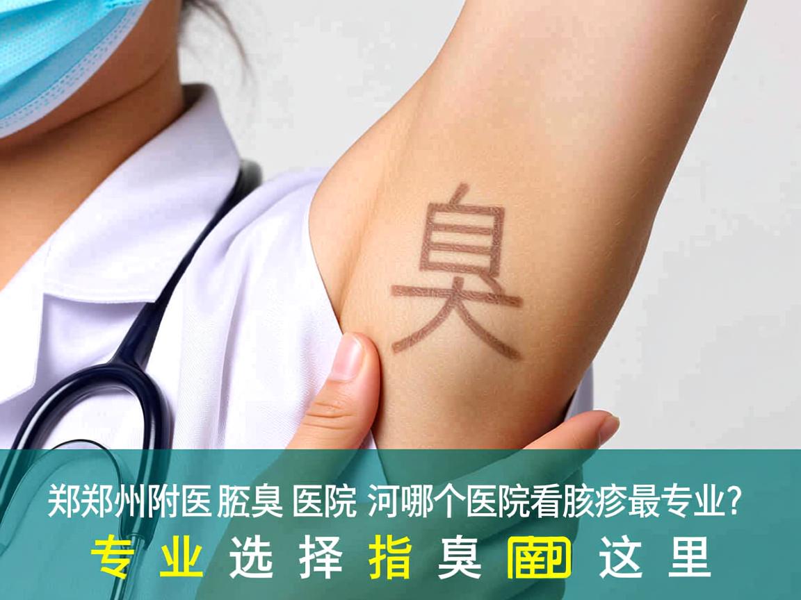 郑州附医腋臭医院，河南哪个医院看腋臭最专业？专业选择指南在这里