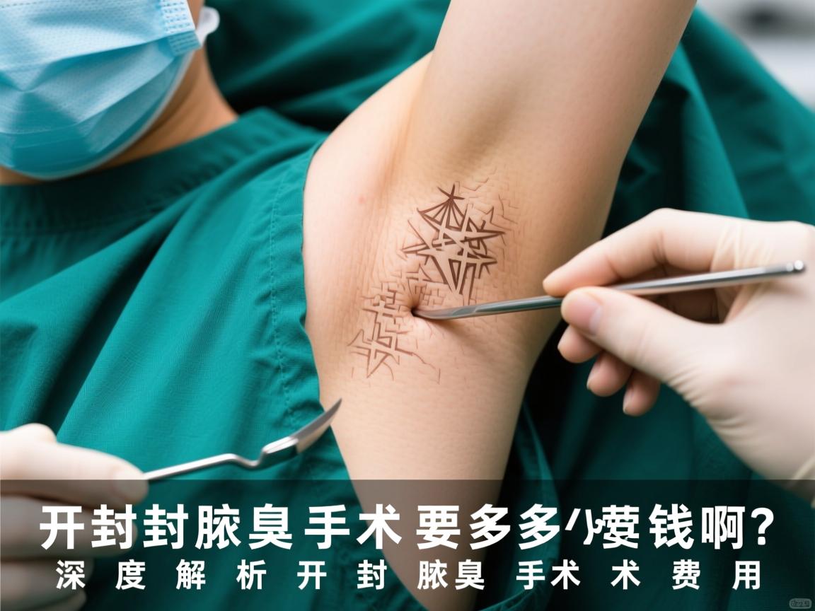 开封腋臭手术要多少钱啊？深度解析开封腋臭手术费用