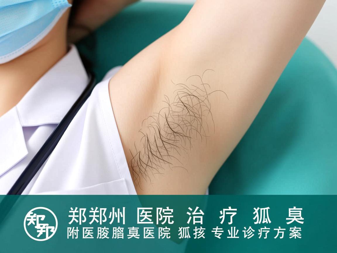 郑州医院治疗狐臭，郑州附医腋臭医院的狐臭专业诊疗方案