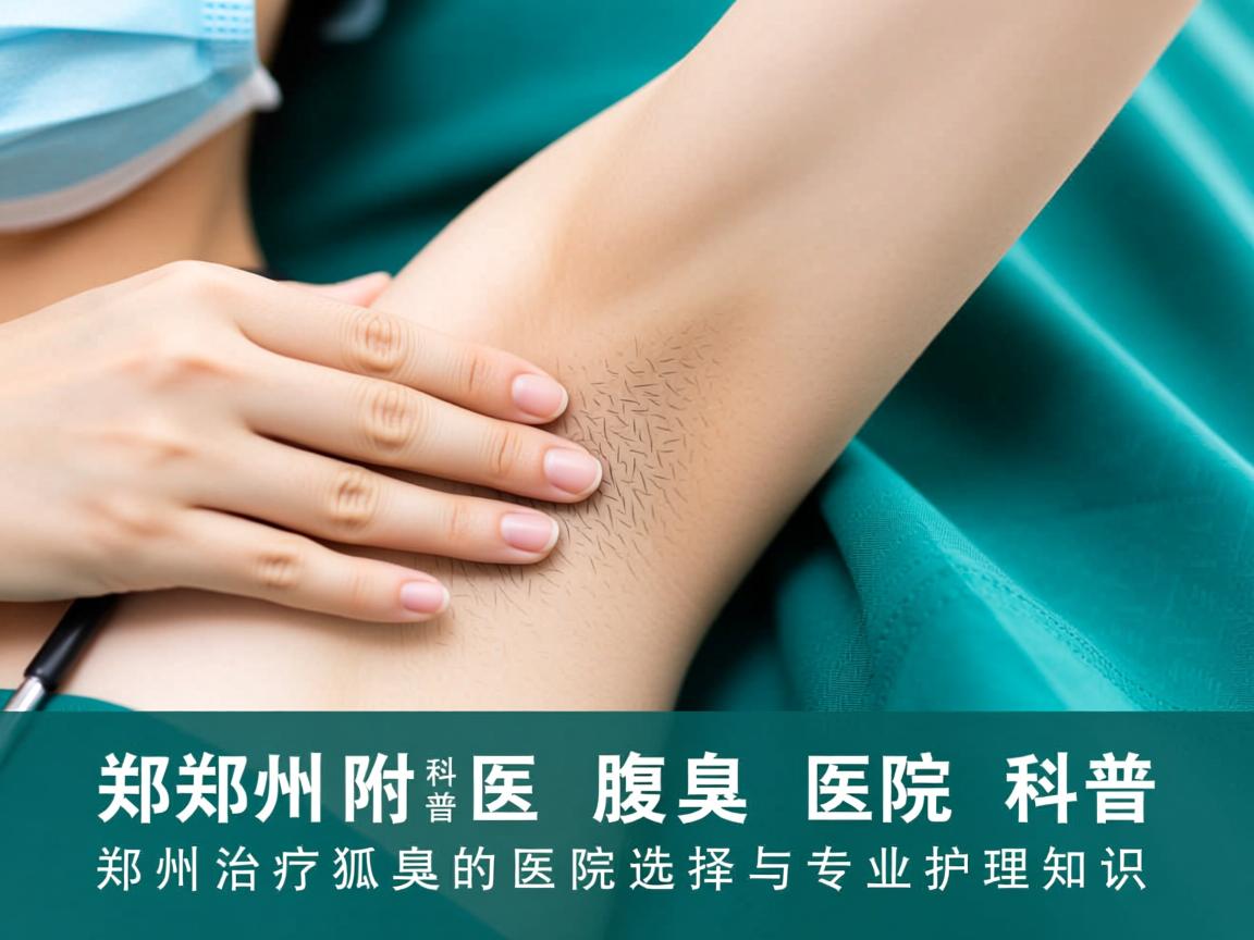 郑州附医腋臭医院科普，郑州治疗狐臭的医院选择与专业护理知识
