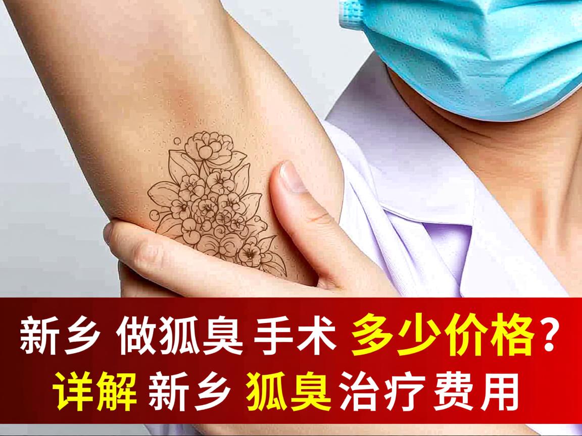 新乡做狐臭手术多少价格？详解新乡狐臭治疗费用