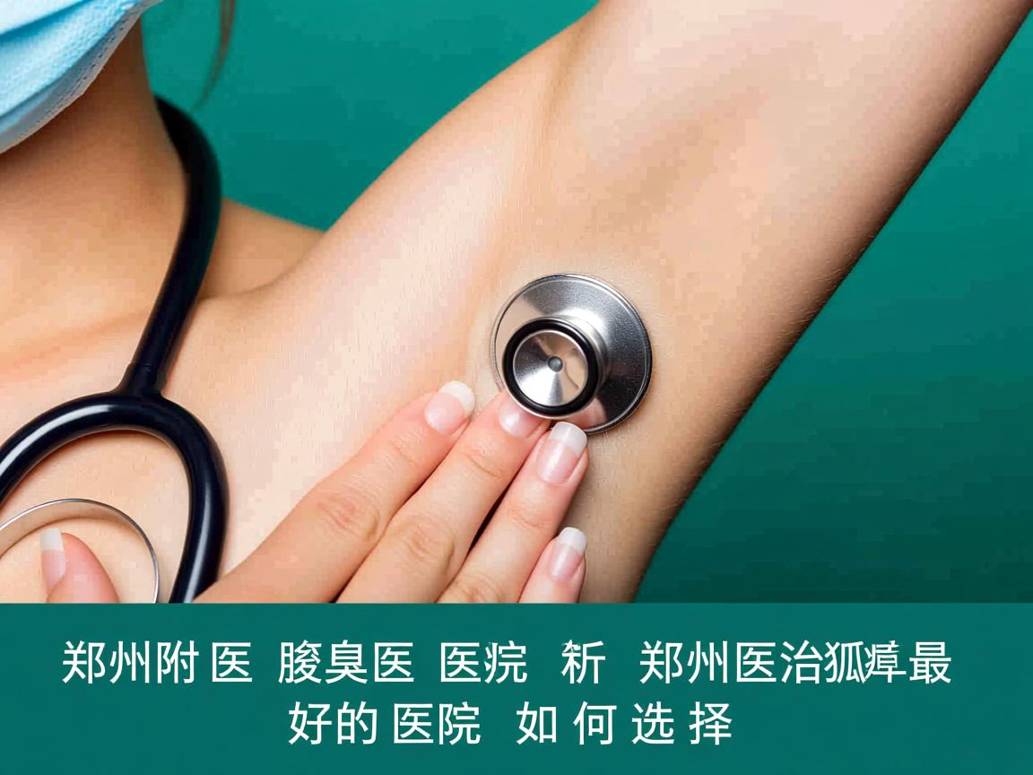 郑州附医腋臭医院解析，郑州医治狐臭最好的医院如何选择