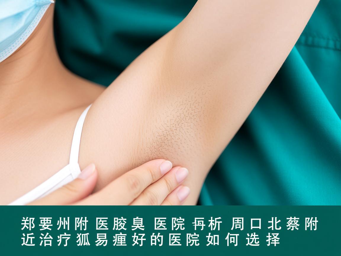 郑州附医腋臭医院解析，周口北蔡附近治疗狐臭好的医院如何选择