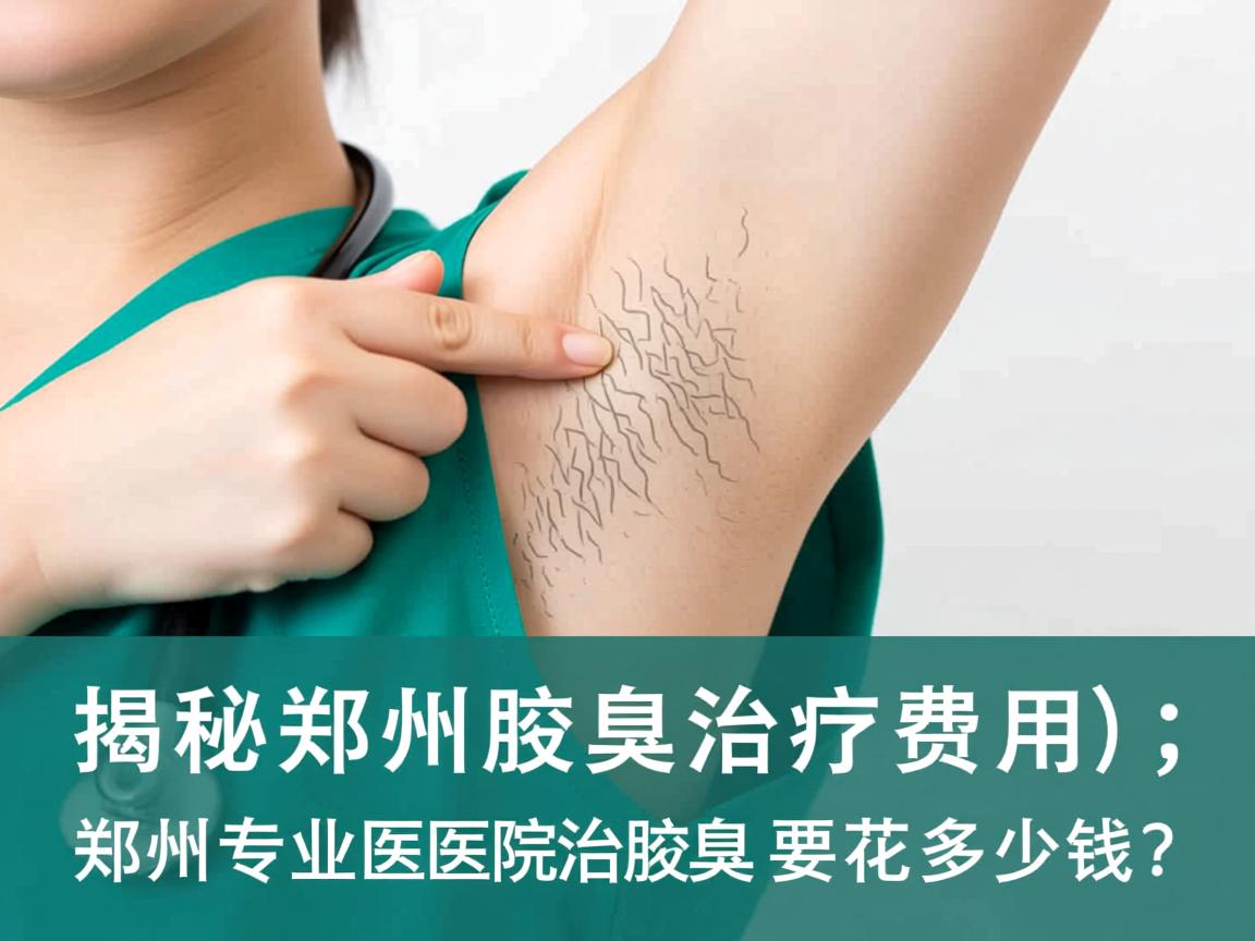 揭秘郑州腋臭治疗费用，郑州专业医院治腋臭要花多少钱？