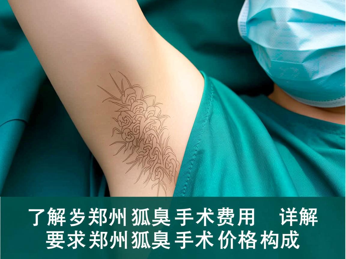 了解郑州狐臭手术费用 详解郑州狐臭手术价格构成