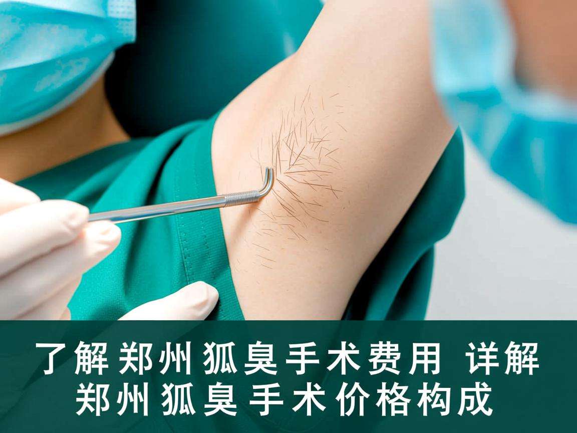 了解郑州狐臭手术费用 详解郑州狐臭手术价格构成