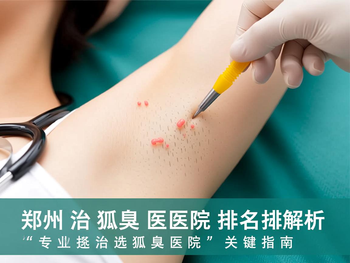郑州治狐臭医院排名解析，专业选择治狐臭医院的关键指南