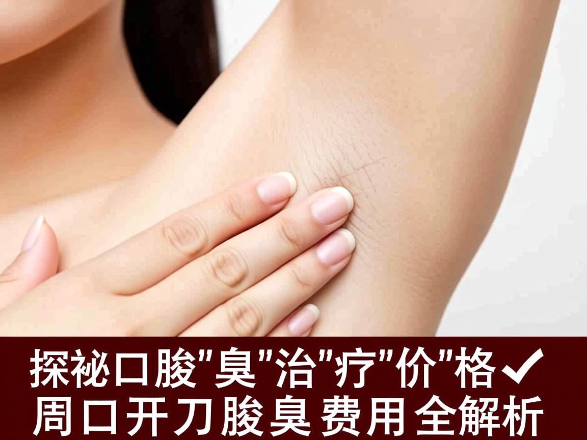 探秘周口腋臭治疗价格，周口开刀治腋臭费用全解析