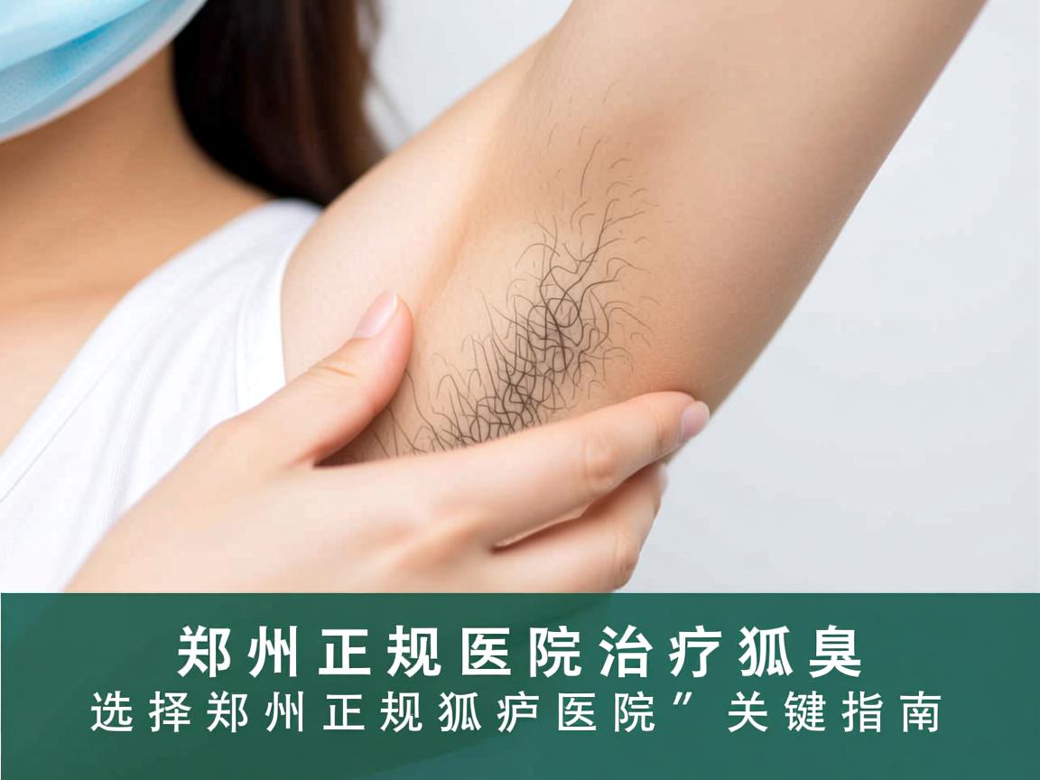 郑州正规医院治疗狐臭，选择郑州正规狐臭医院的关键指南