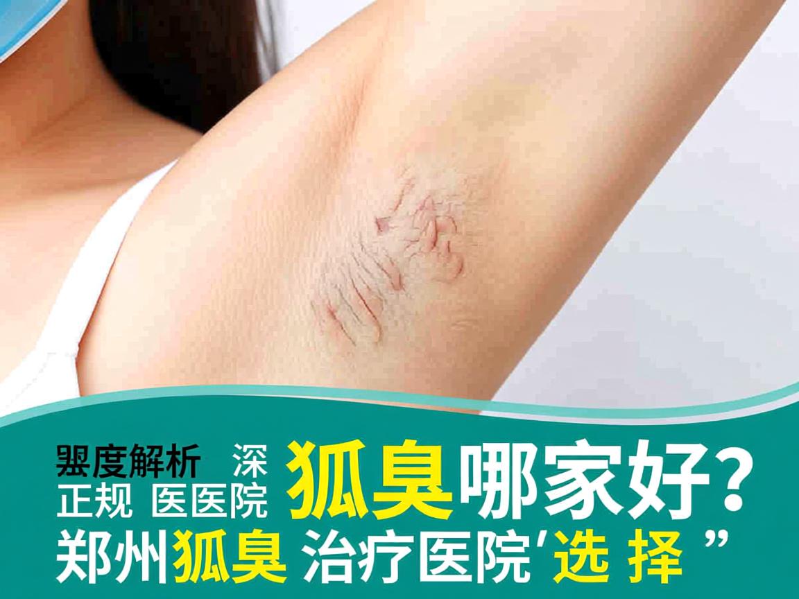郑州治疗狐臭的正规医院哪家好？深度解析郑州狐臭治疗医院的选择