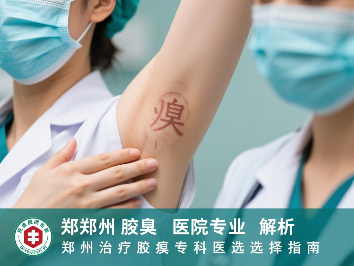 郑州腋臭医院专业解析，郑州治疗腋臭的专科医院选择指南