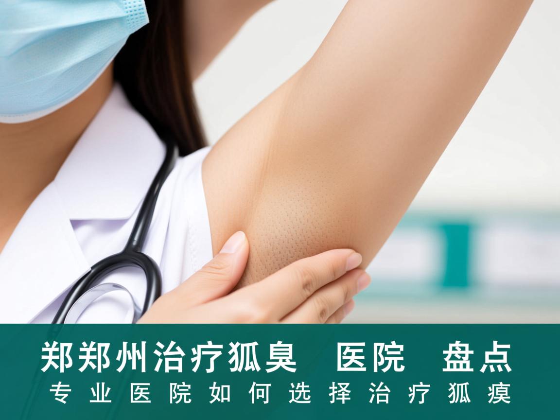 郑州治疗狐臭医院盘点，专业医院如何选择治疗狐臭