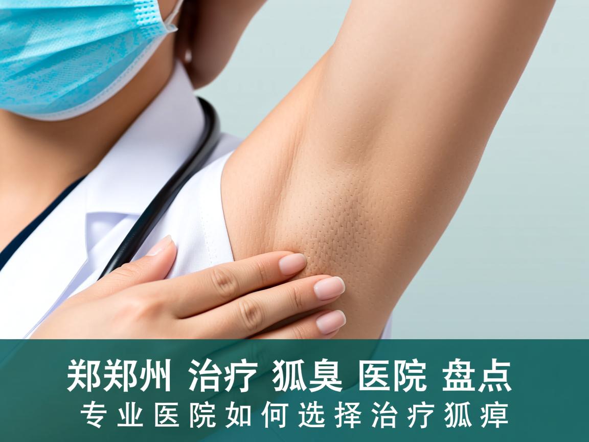 郑州治疗狐臭医院盘点，专业医院如何选择治疗狐臭