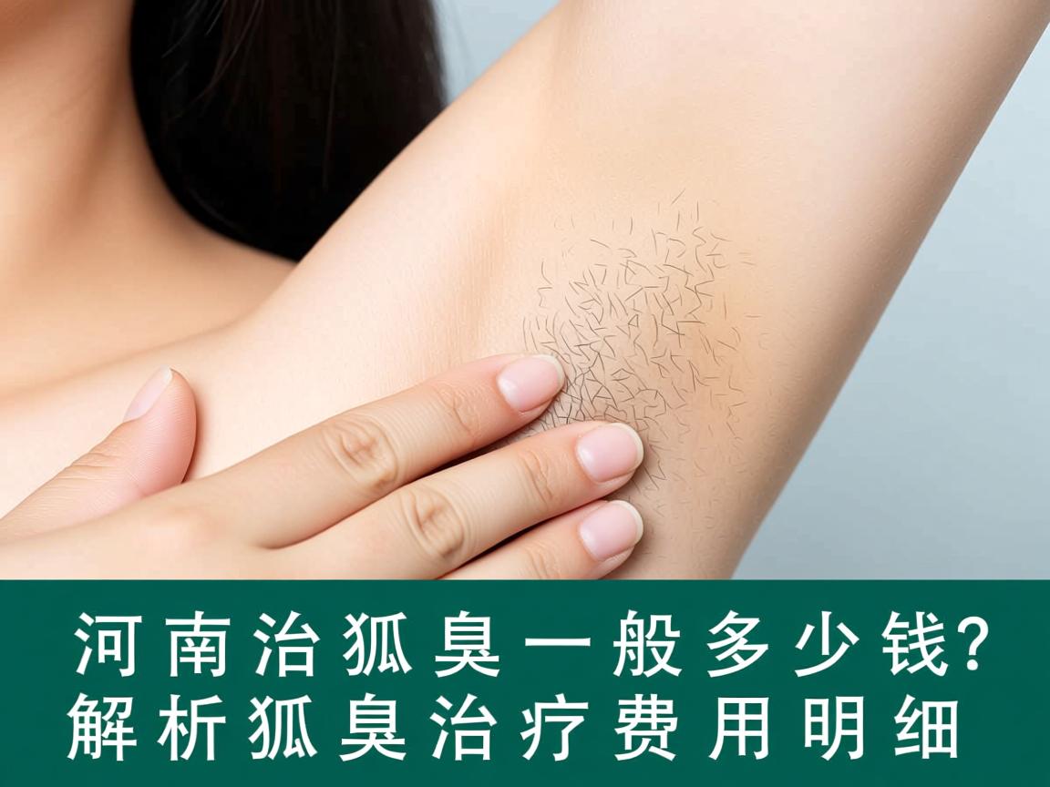 河南治狐臭一般多少钱？解析狐臭治疗费用明细