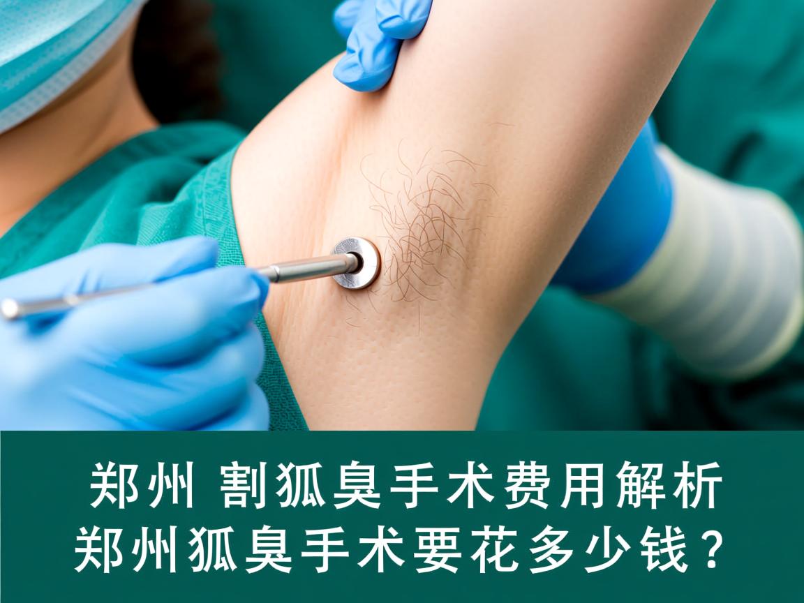 郑州割狐臭手术费用解析，郑州狐臭手术要花多少钱？