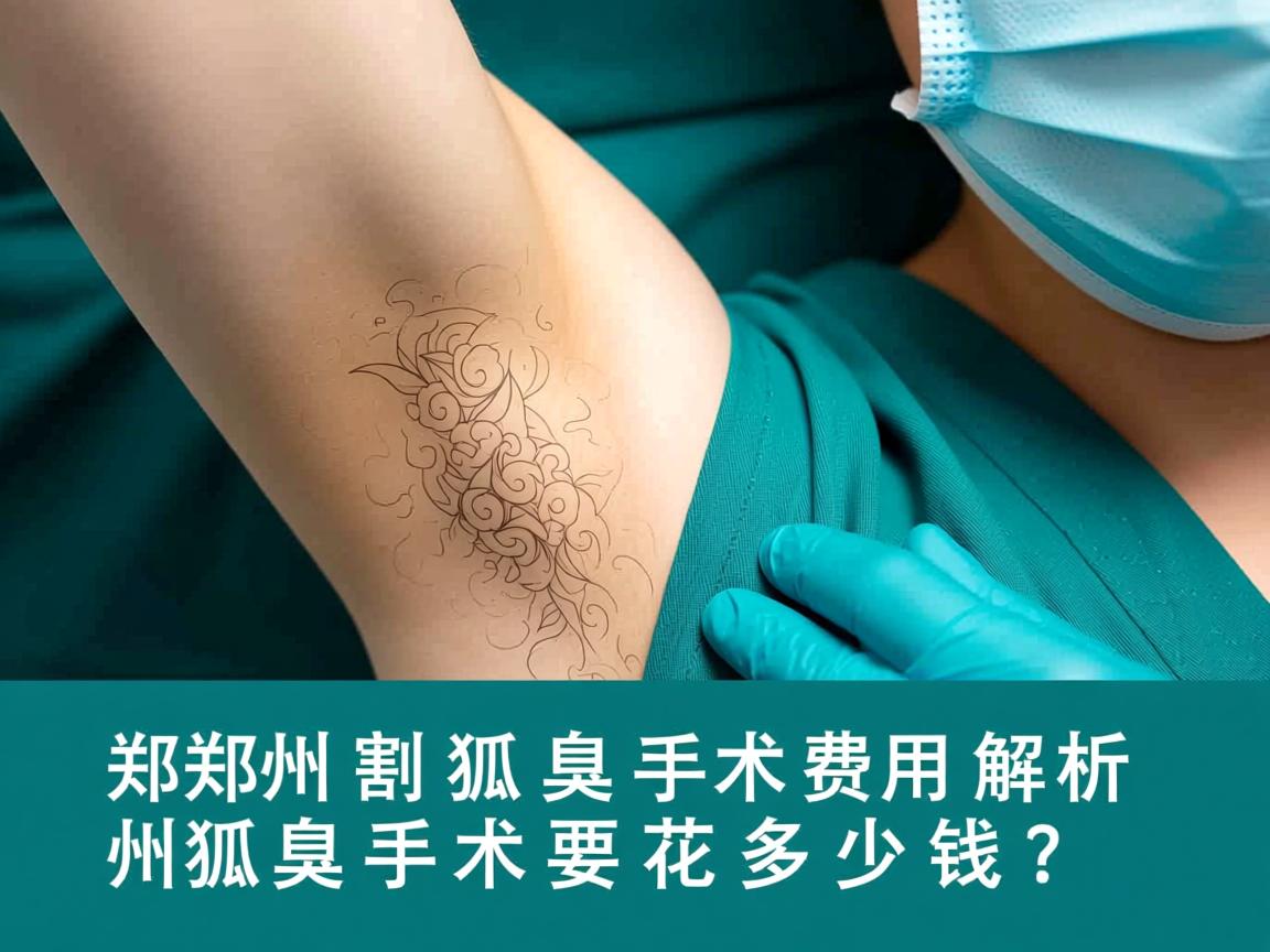 郑州割狐臭手术费用解析，郑州狐臭手术要花多少钱？