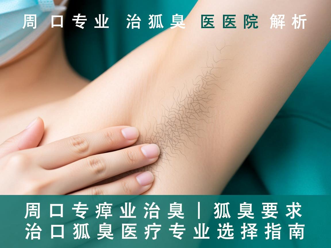 周口专业治狐臭医院解析，周口狐臭治疗专业选择指南